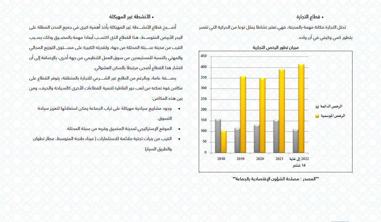 التجارة
